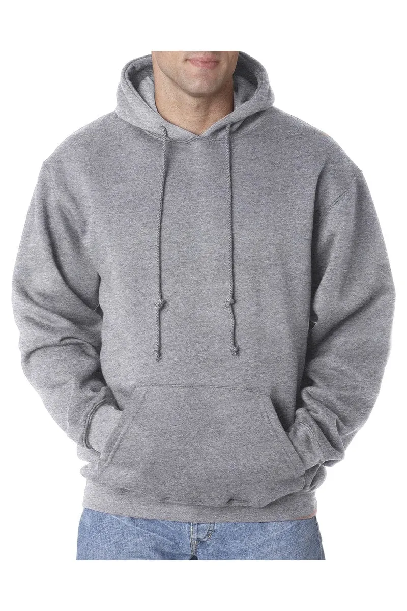 Bayside BA960: Adult 9.5 oz., 80/20 Pullover Hooded Sweatshirt