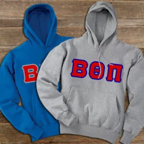 Beta Theta Pi Hooded Sweatshirt, 2-Pack Bundle Deal - TWILL