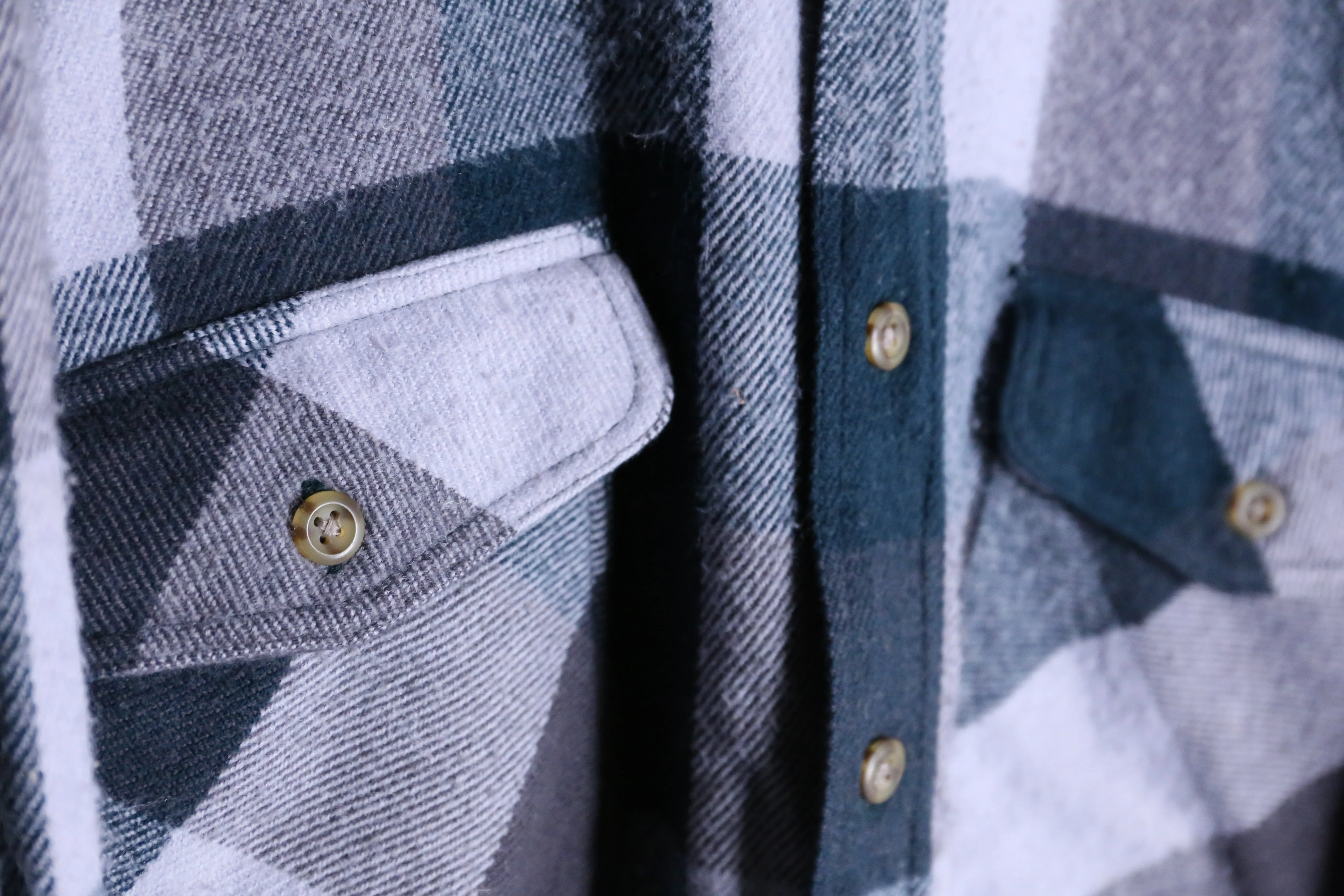 check pattern flannel shirts