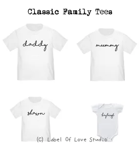 Classic Family Tees