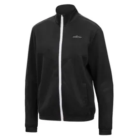 DOLFIN Unisex Black Full Zip Warm Up Jacket