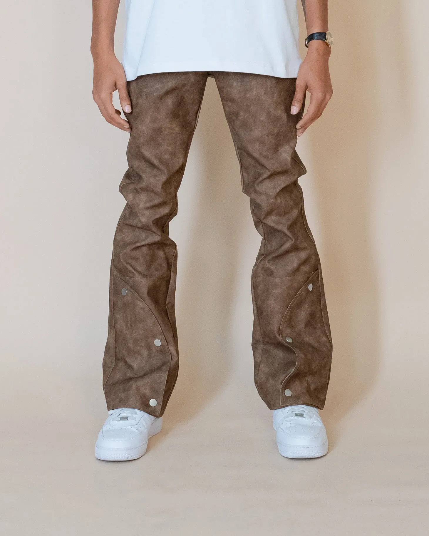 EPTM RODEO FLARE PANTS - BROWN