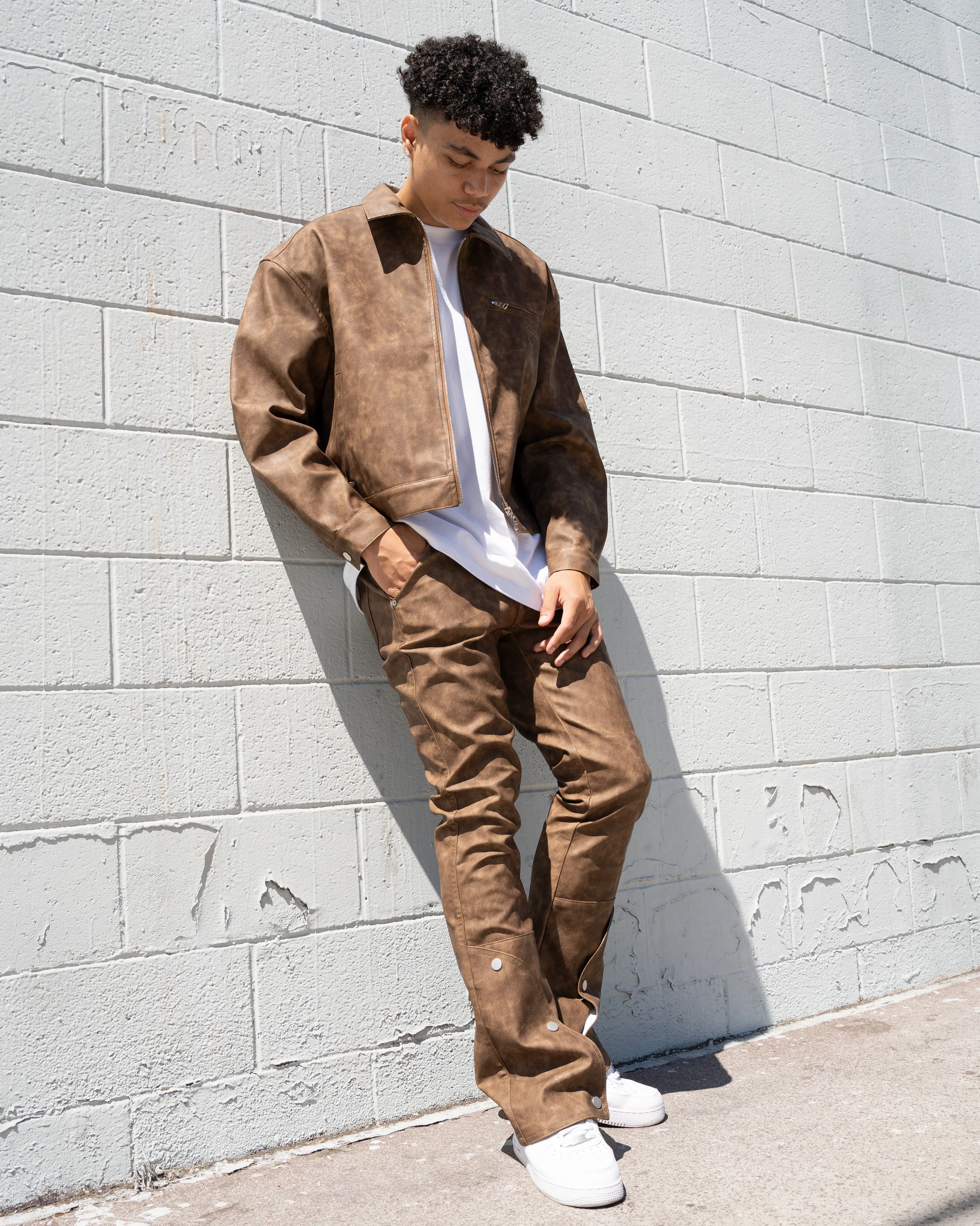 EPTM RODEO FLARE PANTS - BROWN