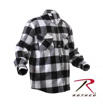 Extra Heavyweight Buffalo Plaid Flannel Shirt