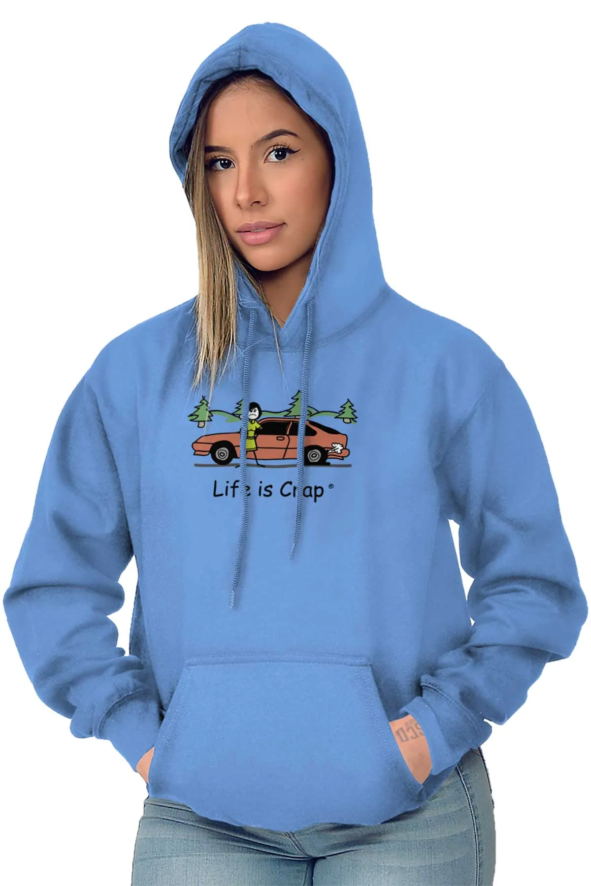 Flat Tire Hoodie