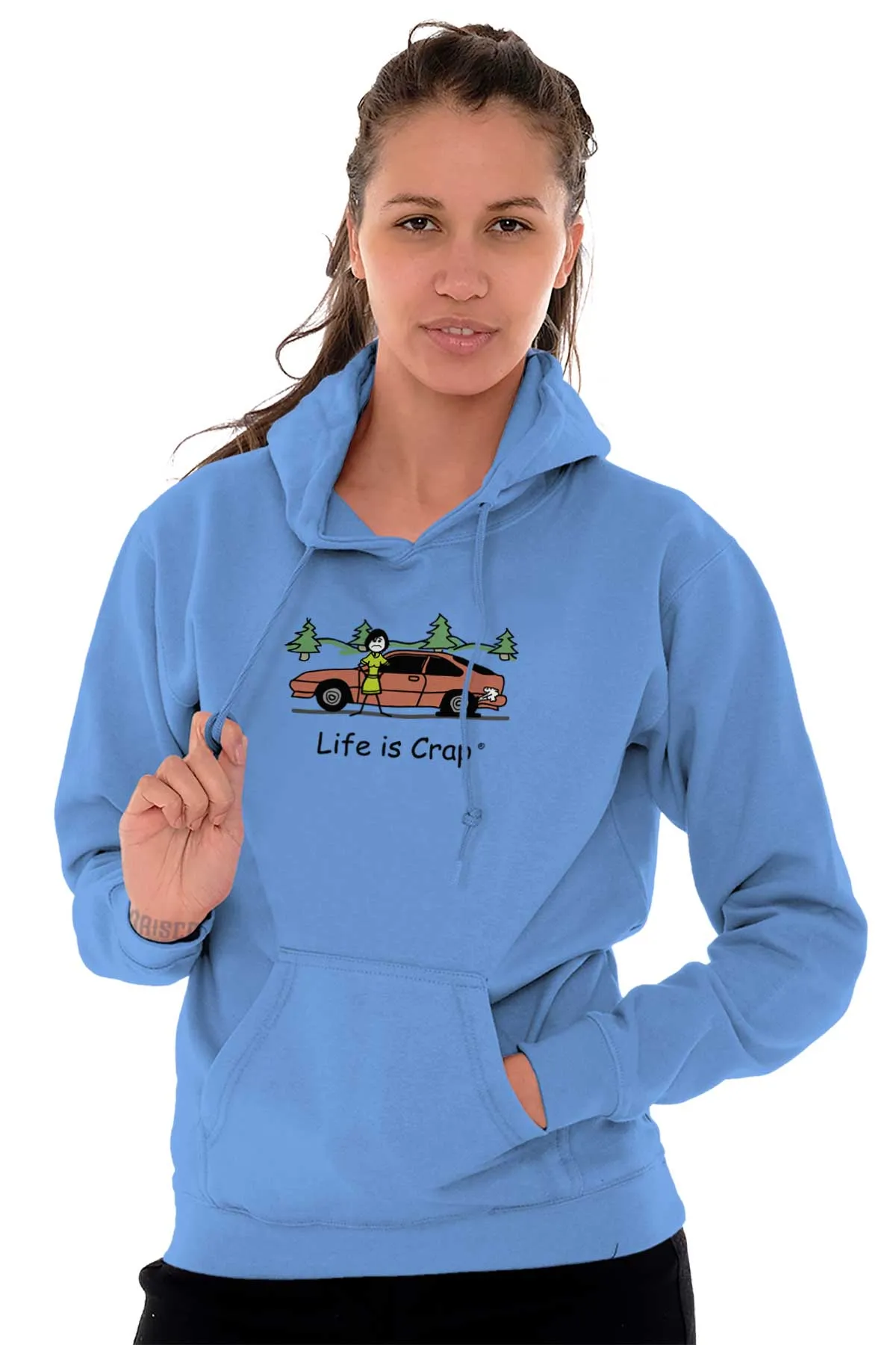 Flat Tire Hoodie