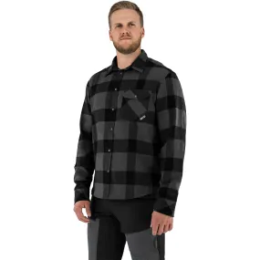 FXR Timber Flannel Shirt Button-Up Charcoal/Black Grey