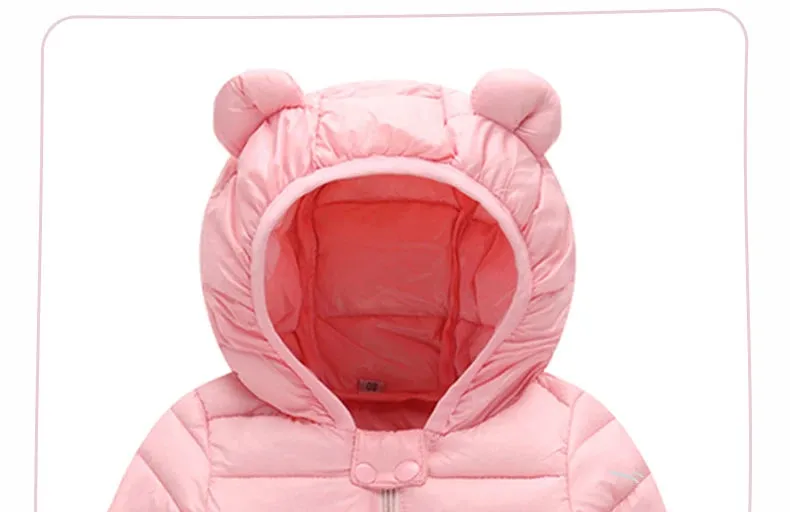 Kids Jackets Pants Sets 2pcs Winter Fall Boys Hooded Coat Warm Pants Girls Jacket Toddler Infant Clothes Suit