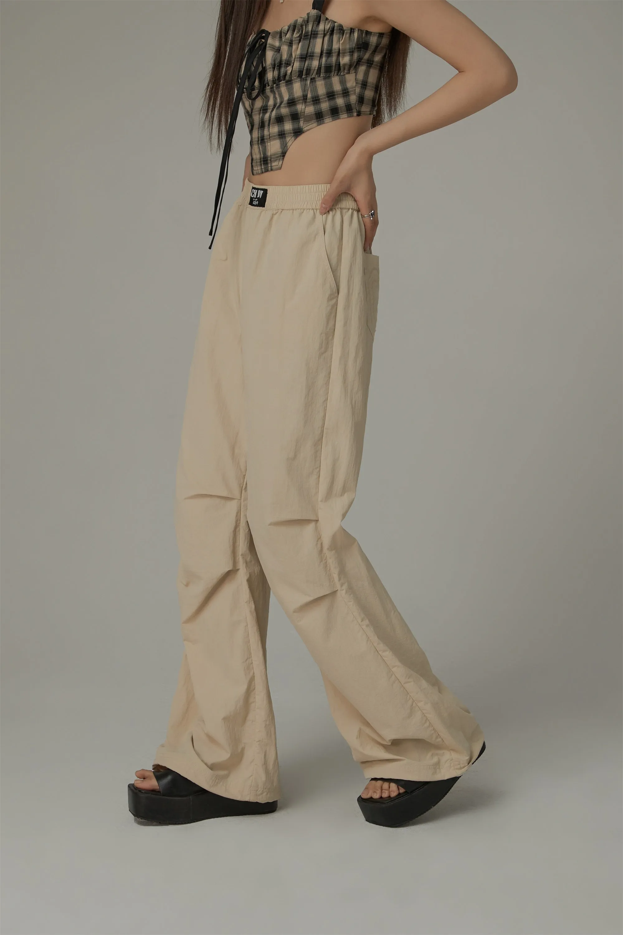 Loose Straight Wide Leg Casual Pants