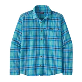 Mens Long-Sleeved Lightweight Fjord Flannel Shirt - Sale