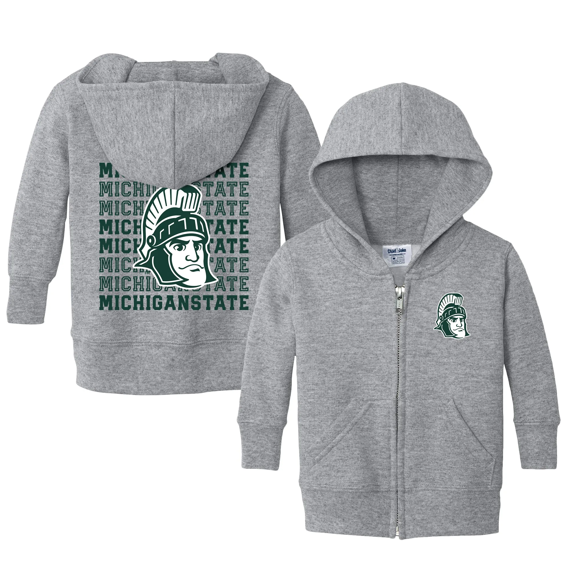 Michigan State Spartans Retro Infant Full-Zip Sweatshirt