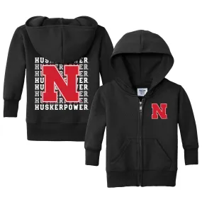 Nebraska Cornhuskers Retro Infant Full-Zip Sweatshirt