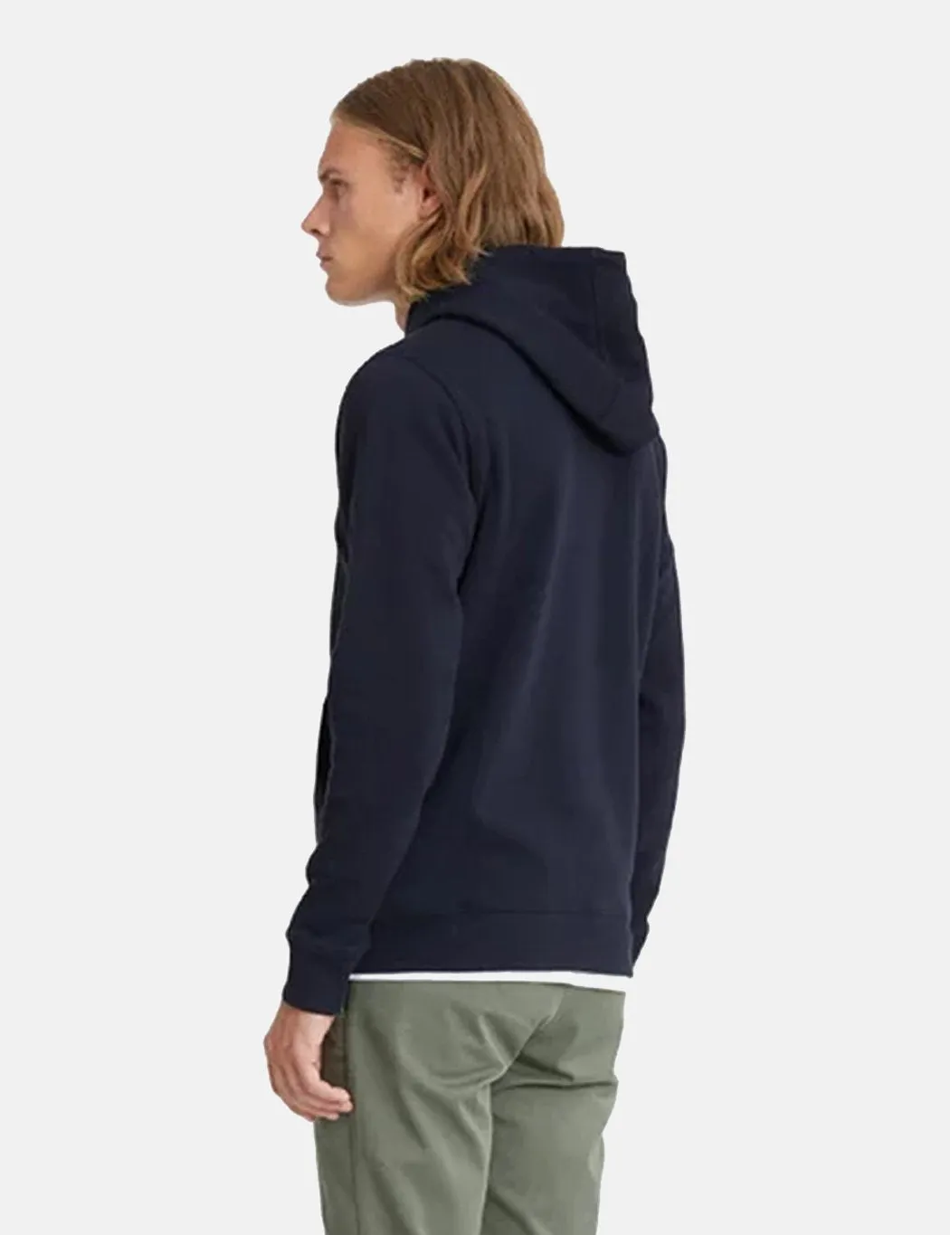 Norse Projects Vagn Classic Hooded Sweatshirt - Dark Navy Blue