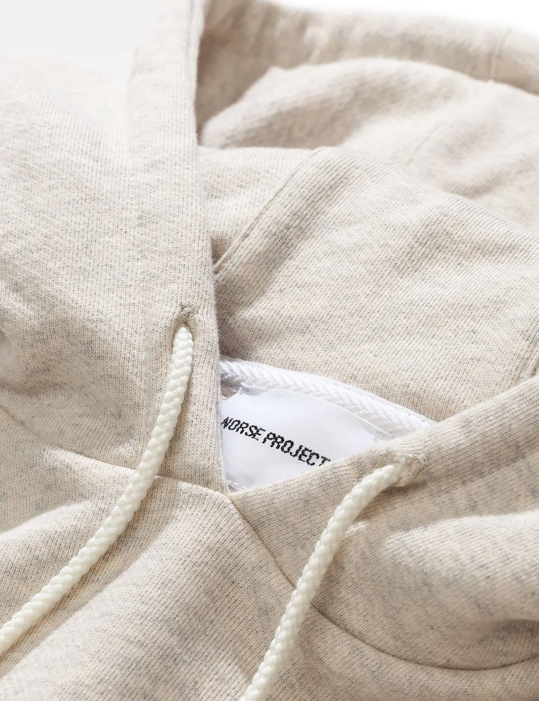 Norse Projects Vagn Classic Hooded Sweatshirt - Oatmeal Melange