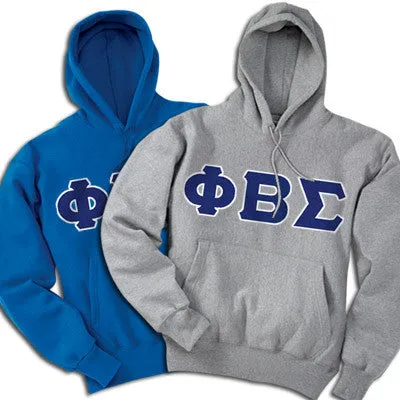 Phi Beta Sigma Hooded Sweatshirt, 2-Pack Bundle Deal - TWILL