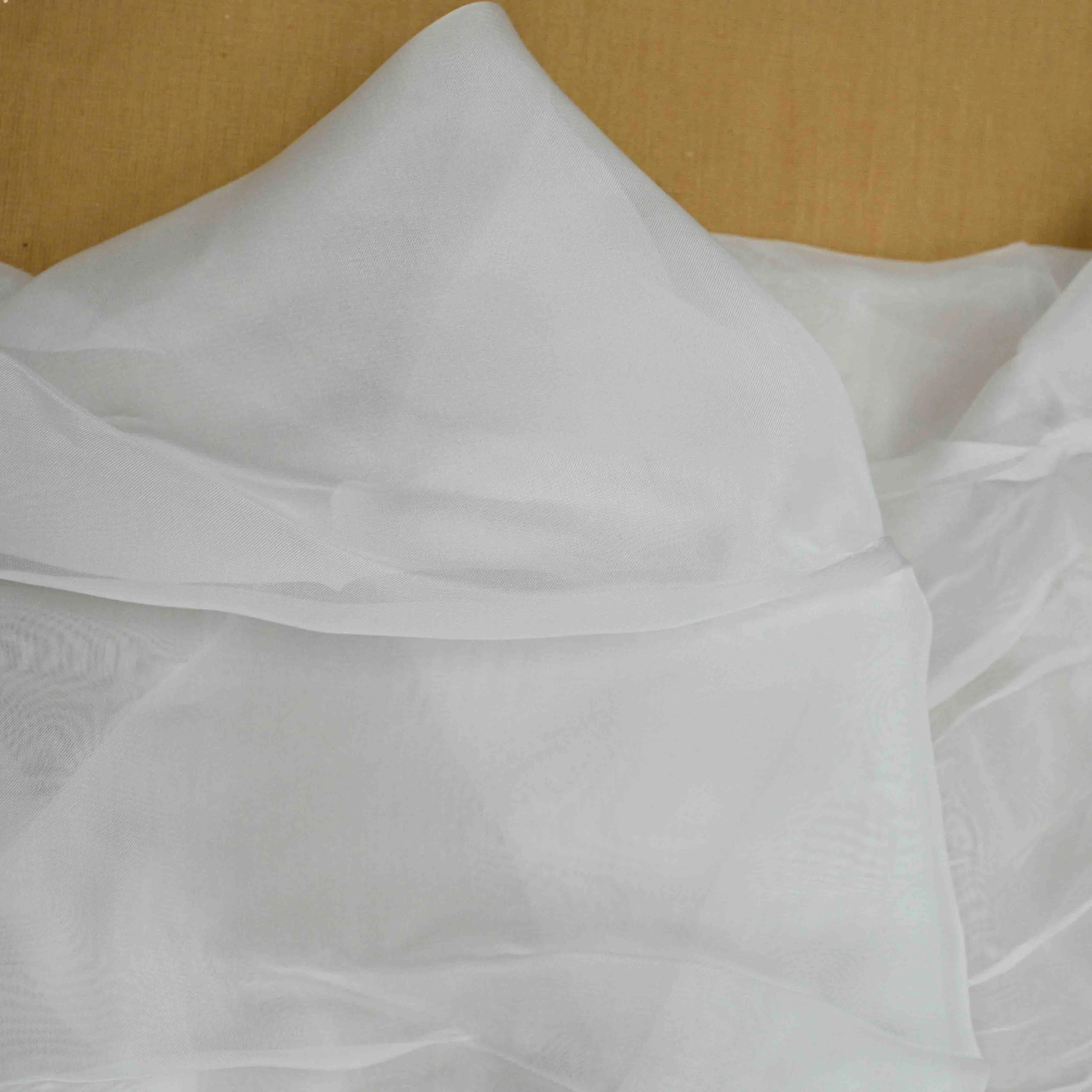 Premium Viscose Silk Organza Fabric Dyeable