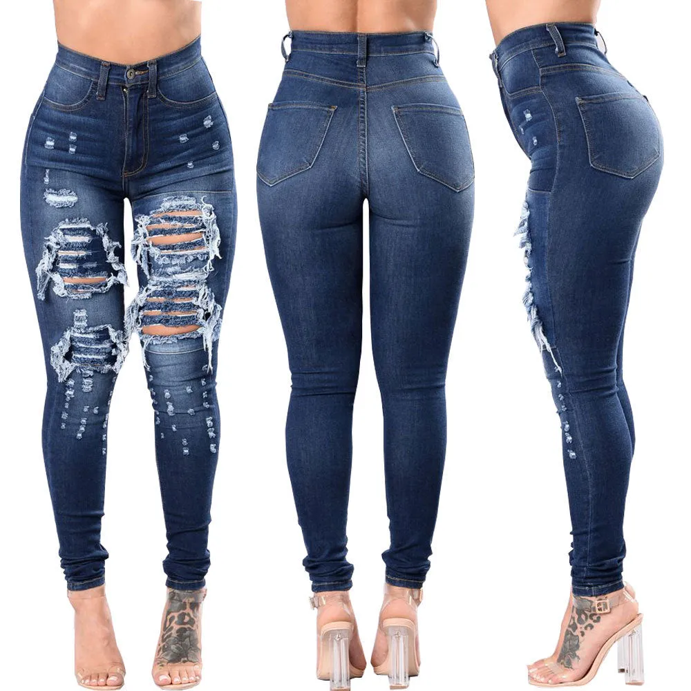 Pretty ripped jeans - girl season boutique