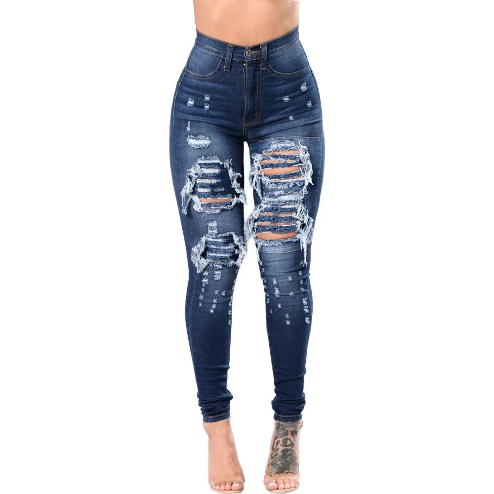 Pretty ripped jeans - girl season boutique