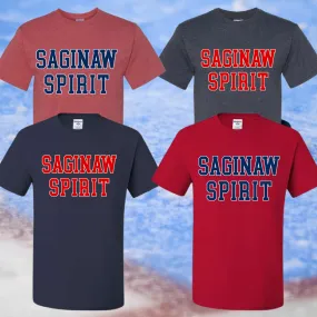 Spirit - Varsity Lettering Basic Short Sleeve Tee (Adult)