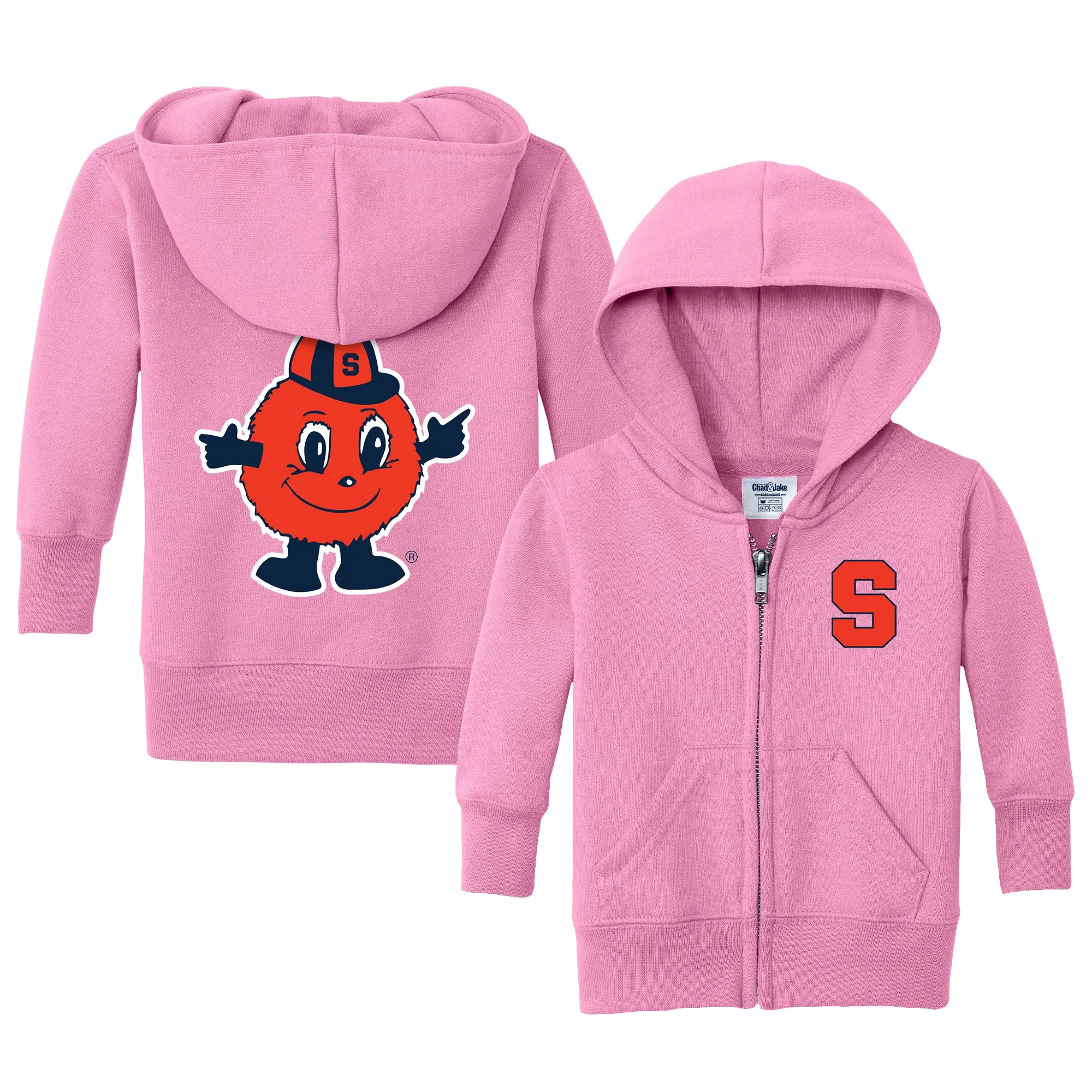 Syracuse Orange Logo Infant Full-Zip Sweatshirt