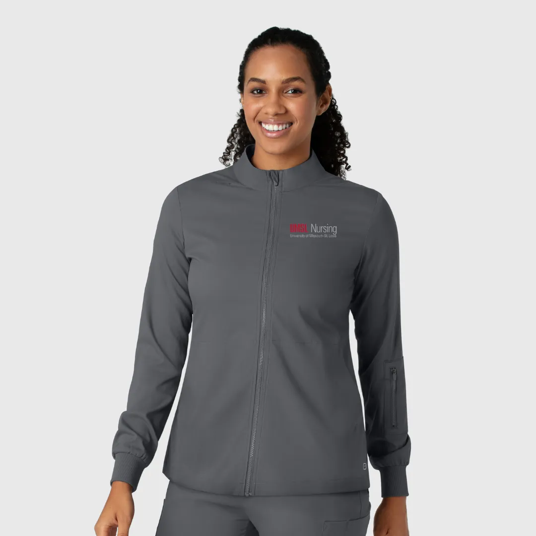 UMSL Boundless Women's Warm Up Jacket With Logo